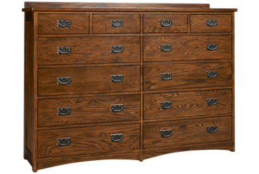 Oak Park 12 Drawer Dresser