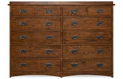 Oak Park 12 Drawer Dresser