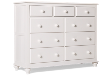 Cottage 9 Drawer Dresser