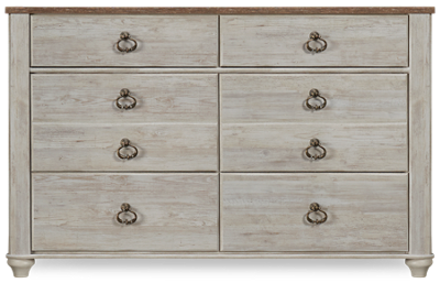 Willowton 6 Drawer Dresser