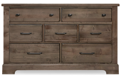 Cool Rustic 7 Drawer Dresser