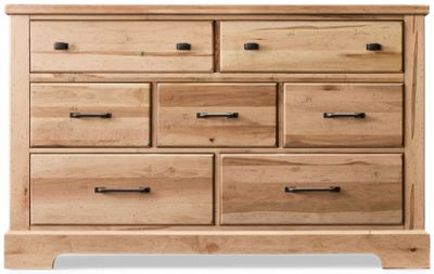 Cool Rustic 7 Drawer Dresser