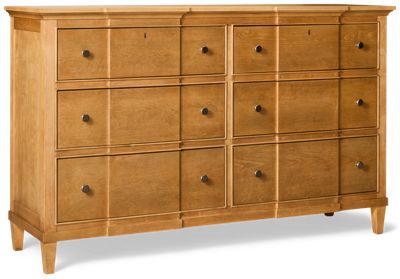 Birchaven 6 Drawer Dresser - Classic Style - Soft-Closing Drawers - Sleek Molded Edges