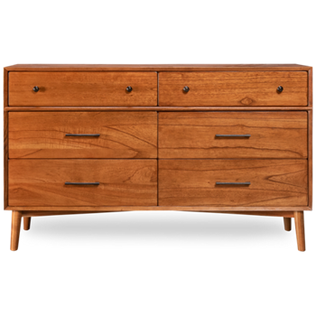 American Modern 6 Drawer Dresser