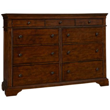 Klaussner Home Furnishings Trisha Yearwood Home Daisy 9 Drawer Dresser