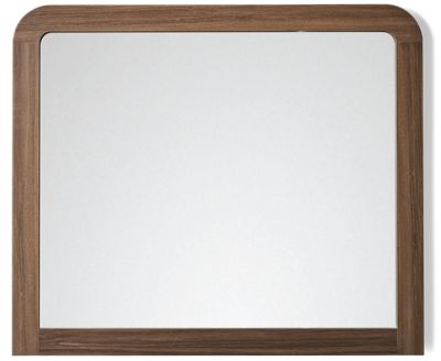 Sadie Mirror - Modern Style - Beveled Glass - Rounded Top Corners - Versatile Finish