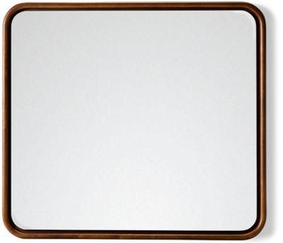 Delia Mirror - Modern Style - Versatile Design - Rounded Corners - Beveled Glass
