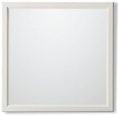 Pure Maple Landscape Mirror - Solid American Maple - Molded Wood Frame - Beveled Glass