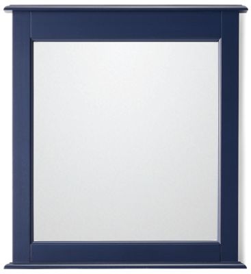 Cottage Rectangular Bedroom Mirror - Solid Asian Hardwood Frame - Beveled Details