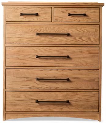 Oak Park 6 Drawer Chest