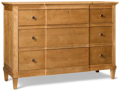 Birchaven 3 Drawer Chest - Classic Style - Soft Closing Drawers - Sleek Molded Edges