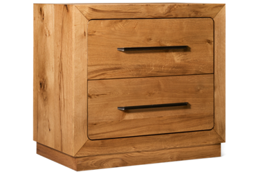 Oak Hill 2 Drawer Nightstand