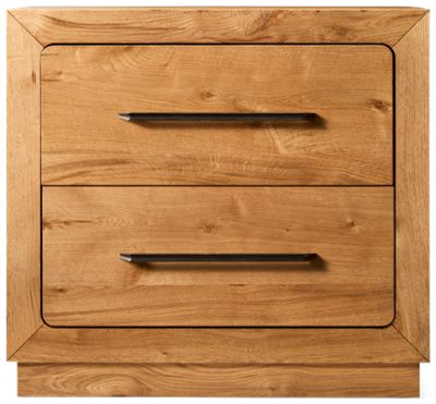 Oak Hill 2 Drawer Nightstand