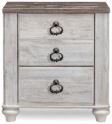 Willowton 24 2 Drawer Charging Nightstand