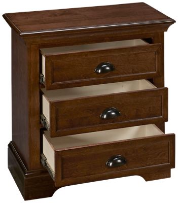 Tamarack 3 Drawer Nightstand