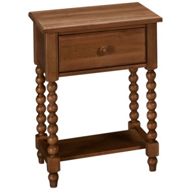 Vaughan Bassett Scotsman Vaughan Bassett Scotsman 1 Drawer Leg Table Jordan S Furniture