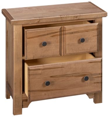 Cool Farmhouse 2 Drawer Nightstand