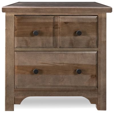 Cool Farmhouse 2 Drawer Nightstand