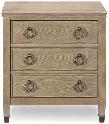 Vista Prescott 3 Drawer Nightstand 
