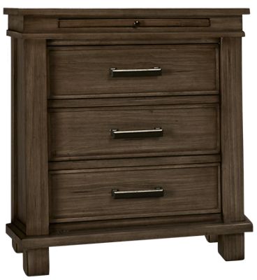 Glacier Point 3 Drawer Nightstand