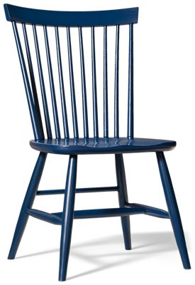Tide & Timber Desk Chair - Solid Maple - Windsor Spindle Back - Tapered Legs with Stretchers - Classic Timeless Design