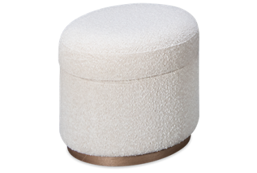 Virgil Round Storage Bed Bench 