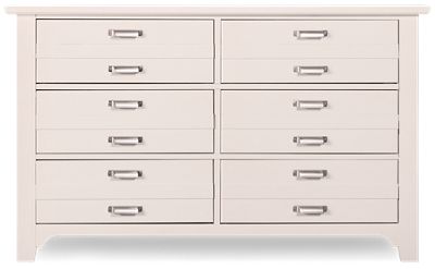 Bungalow 6 Drawer Double Dresser