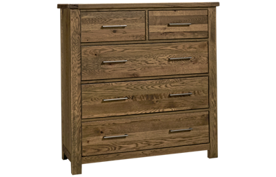 Vaughan-Bassett Dovetail Standing 5 Drawer Dresser