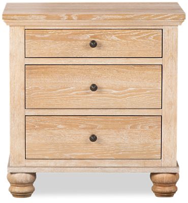 Arbury 3 Drawer Nightstand - Durable Hardwood Construction - Classic Design