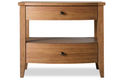 TY Today 2 Drawer Open Nightstand