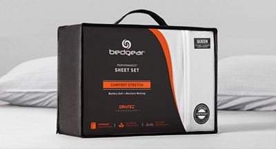BEDGEAR® Dri-Tec Performance® Split Head Sheet Set - Moisture Wicking - Soft Touch - Breathable (Light Grey)