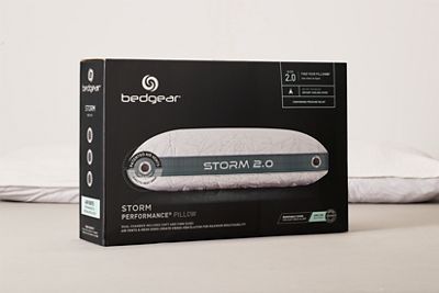 BEDGEAR® Storm 2.0 Pillow - Cool-Touch Cover - Air-X® Vent Technology - Washable Cover - Gel Memory React™ Foam for Pressure Relief - Dual-Sided Construction