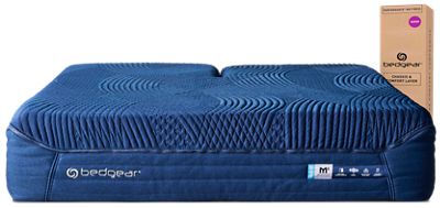 BEDGEAR® M3 Night Ice Dual Comfort Split Head Mattress - Instant-Cooling Cover - Hybrid - Mattress in a Box - Cooling Boost® Comfort Layer for Pressure Relief (MEDIUM PLUSH/PLUSH)