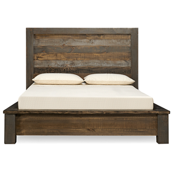 Loft Brown Queen Bed