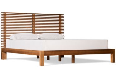 Tanner Queen Platform Slat Bed