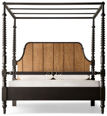 Country Living King Bobbin Post Bed - Thumbnail 2