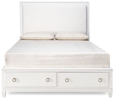 Summerland Queen Upholstered Storage Bed