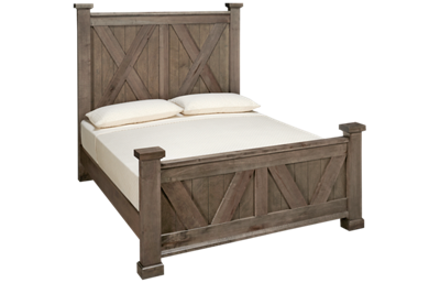 Cool Rustic Queen X Bed