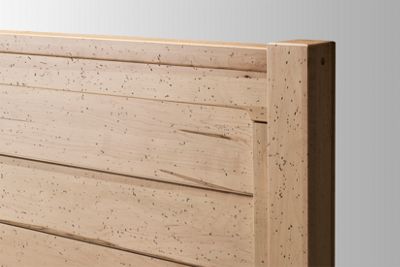 Cool Rustic Queen Plank Storage Bed - Thumbnail 3