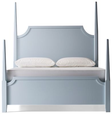 Tide & Timber Queen Pencil Poster Bed