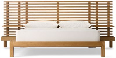 Modus Tanner Queen Slat Wall Bed with Nightstands