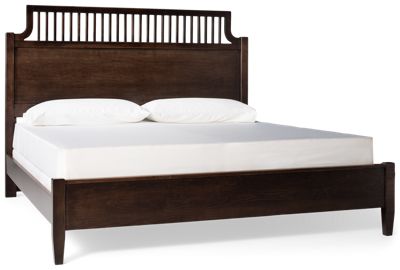 Pure Maple King Garden Bed - Elegant Traditional Design - Charming Spindle Detailing - Solid American Maple - Timeless Style