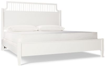Pure Maple King Garden Bed - Elegant Traditional Design - Charming Spindle Detailing - Solid American Maple - Timeless Style