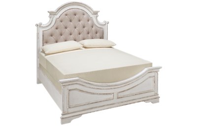 Liberty Furniture Magnolia Manor Queen Upholstered Panel Bed