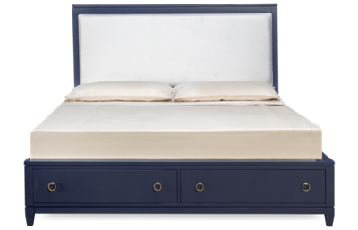 Summerland King Upholstered Storage Bed