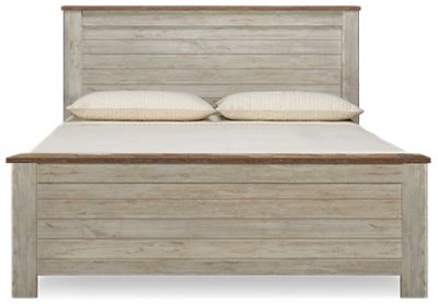 Willowton panel deals bed