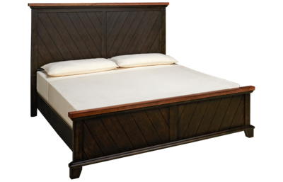 Bear Creek King Panel Bed