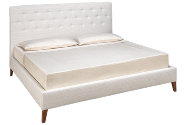 Design Lab King Upholstered Square Bed