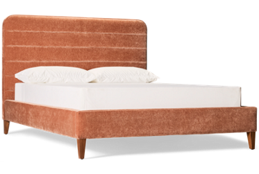 Design Lab Queen Round Upholstered Bed