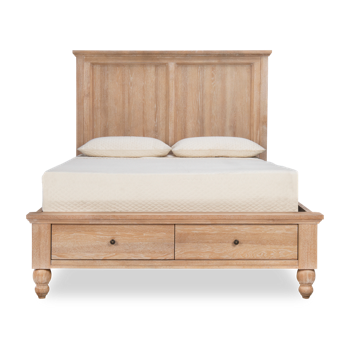 Cambridge Queen Panel Platform Storage Bed